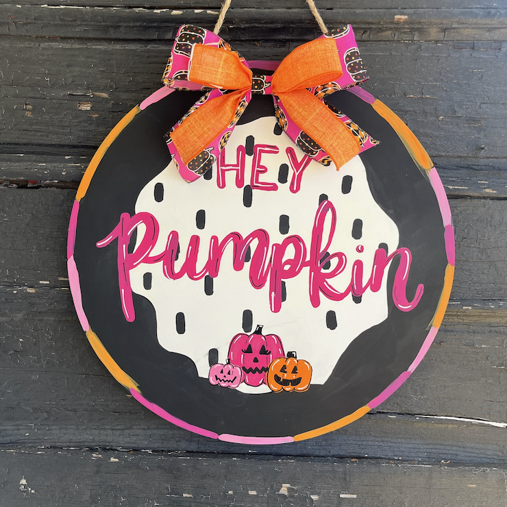 Handmade seasonal wreath